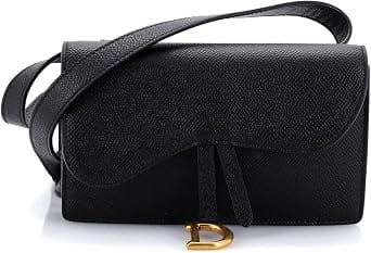 Dior Saddle Belt Bag Women's bags Unspecified Leather Silver New