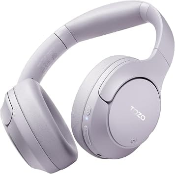 TOZO T12052 Headphones & Earbuds Purple New
