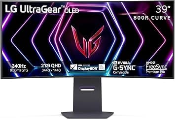 LG 39GS95QE-B Monitors For parts or not working