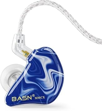 BASN Bunique-Blue Headphones & Earbuds New