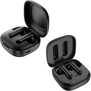 QCY HT05 Headphones & Earbuds Black New