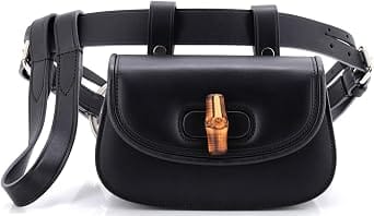 Gucci Bamboo 1947 Belt Bag Women's bags Mini Black Leather New