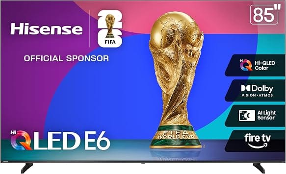 Hisense E6QF TVs 43 inch New