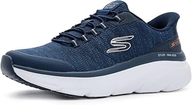 Skechers D'Lux Walker 3.0 Drevven Hands Free Slip-In Sneaker Blue 9 New
