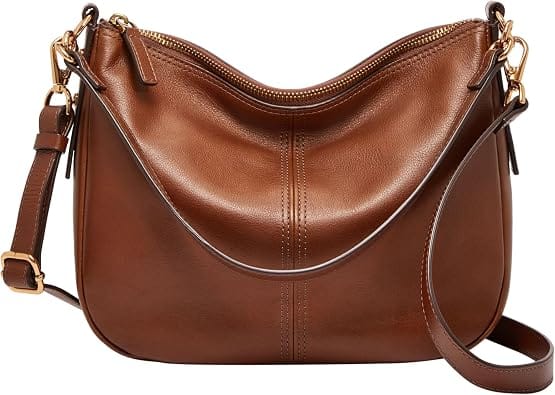 Fossil Jolie Crossbody Women's bags Small Black Leather New