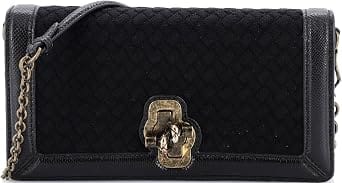 Bottega Veneta Olimpia Shoulder Bag Women's bags Medium Black Intrecciato New