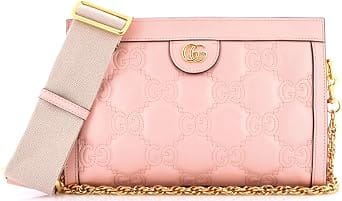 Gucci Matelassé Top Handle Women's bags Small Pink Leather New