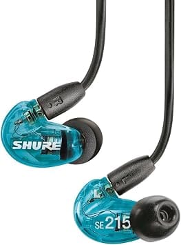 Shure SE215SPE-A Headphones & Earbuds Blue New