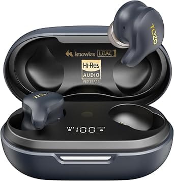 TOZO Golden X1 Headphones & Earbuds Black New