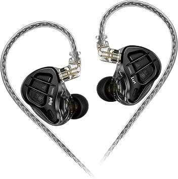 kz ZAR Headphones & Earbuds Black New