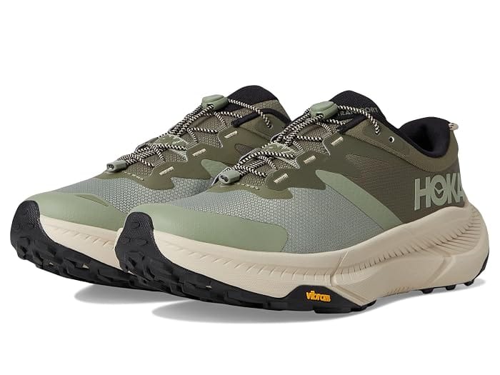 Hoka Transport Sneaker Green Full Size Run New