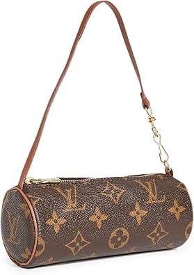 Louis Vuitton Papillon Pouch Women's bags One Size Brown Monogram New