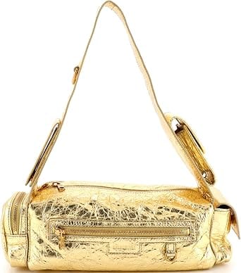 Balenciaga Superbusy Crossbody Women's bags Gold New