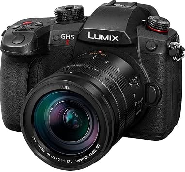 Panasonic LUMIX GH5 II Digital Cameras Black New Body Only
