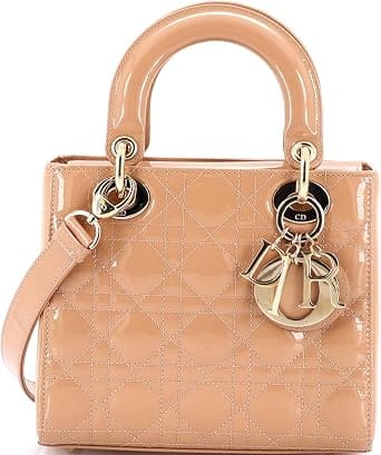 Dior Lady Dior Top Handle Women's bags Unspecified Black Leather New