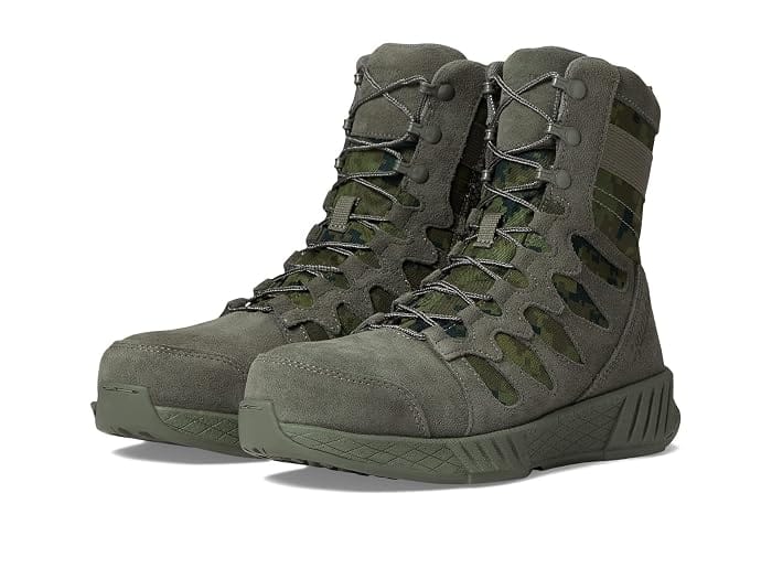 Reebok Floatride Energy Tactical EH Comp Toe Sneaker Green Full Size Run New