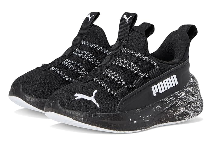 Puma Softride One4All Slip-On Sneaker Black Full Size Run New