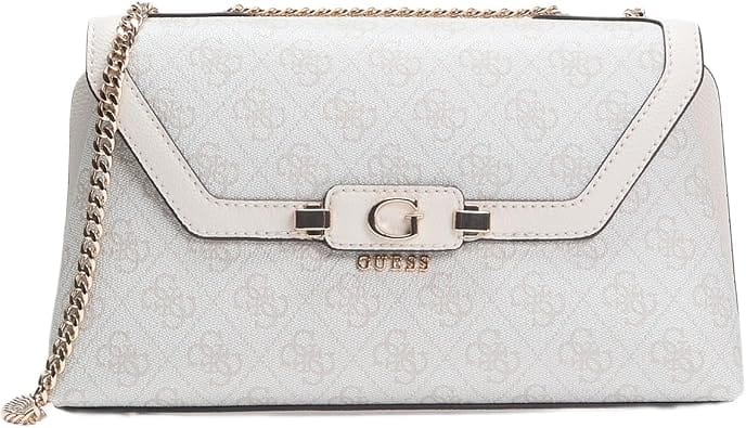 Guess Lindsey Crossbody Women's bags White Faux Leather New
