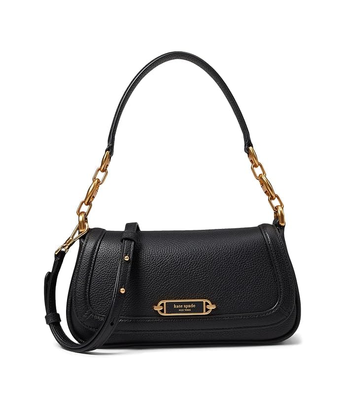Kate Spade Gramercy Women's bags Black Flap Shoulder Bag Small New