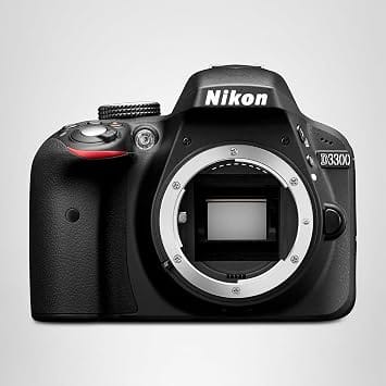 Nikon D3300 Digital Cameras Black New Body Only