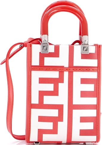 Marc Jacobs Sunshine Tote Women's bags Mini Red Printed Leather New