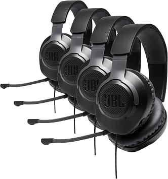 JBL JBLQUANTUM100BLKAM Headphones & Earbuds Black New