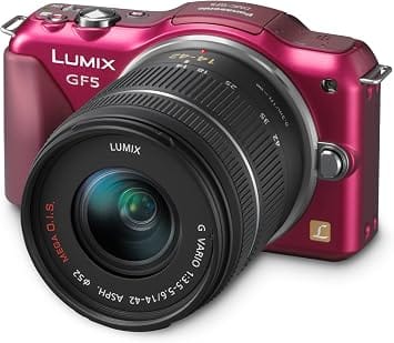 Panasonic LUMIX GF5KR Digital Cameras Red New w/ 14-42mm Kit