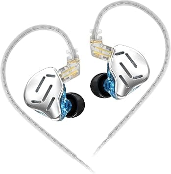kz KZ-ZAX Headphones & Earbuds Silver New