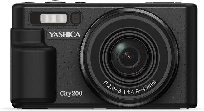 Yashica City 200 Digital Cameras Black New Body Only
