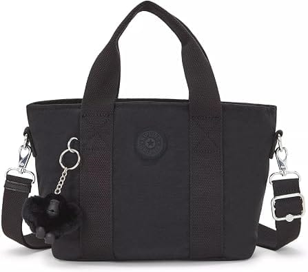 Kipling Minta Shoulder Bag Women's bags Medium Black Nylon New