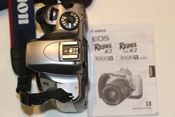 Canon EOS Rebel K2 Digital Cameras Black New Body Only