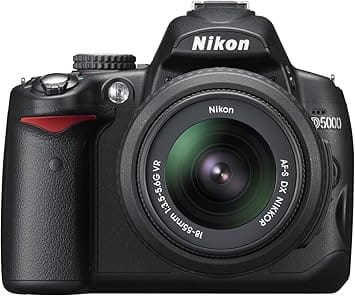 Nikon D5000 Digital Cameras Black New Body Only