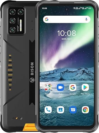 UMIDIGI BISON Cell Phones Orange 128GB T-Mobile New