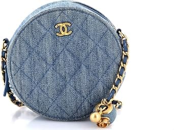Chanel Crush Clutch Women's bags Purple New