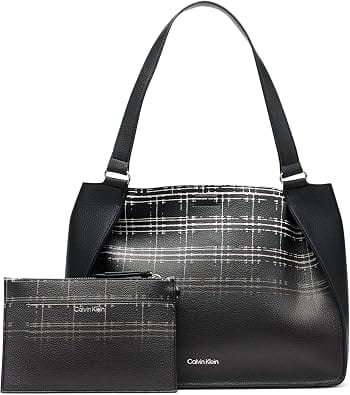 Calvin Klein Estelle Top Handle Women's bags Black Novelty New