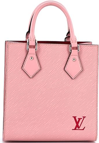 Louis Vuitton Sac Plat Tote Women's bags GM Black Epi Leather New