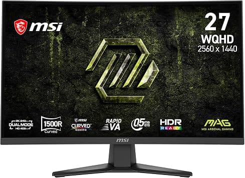 MSI MAG 275CQDF X24 Monitors New