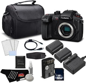 Panasonic LUMIX GH5s Digital Cameras Black New Body Only
