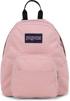 JanSport Half Pint Backpack Women's bags Pink 100% Recycled 600 Denier Polyester New