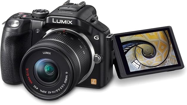 Panasonic LUMIX G5KK Digital Cameras Black New w/ 14-42mm Kit