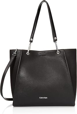 Calvin Klein Reyna Top Handle Women's bags Burgundy Novelty New