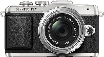 Olympus E-PL7 Digital Cameras Silver New w/ 14-42mm Kit