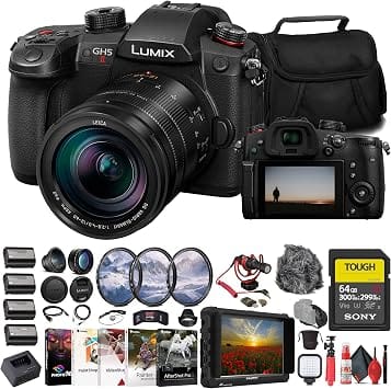 Panasonic LUMIX GH5M2LK Digital Cameras Black New Body Only