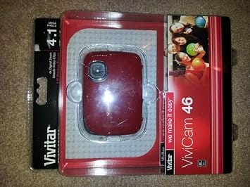 Vivitar V46 Digital Cameras Red New Body Only