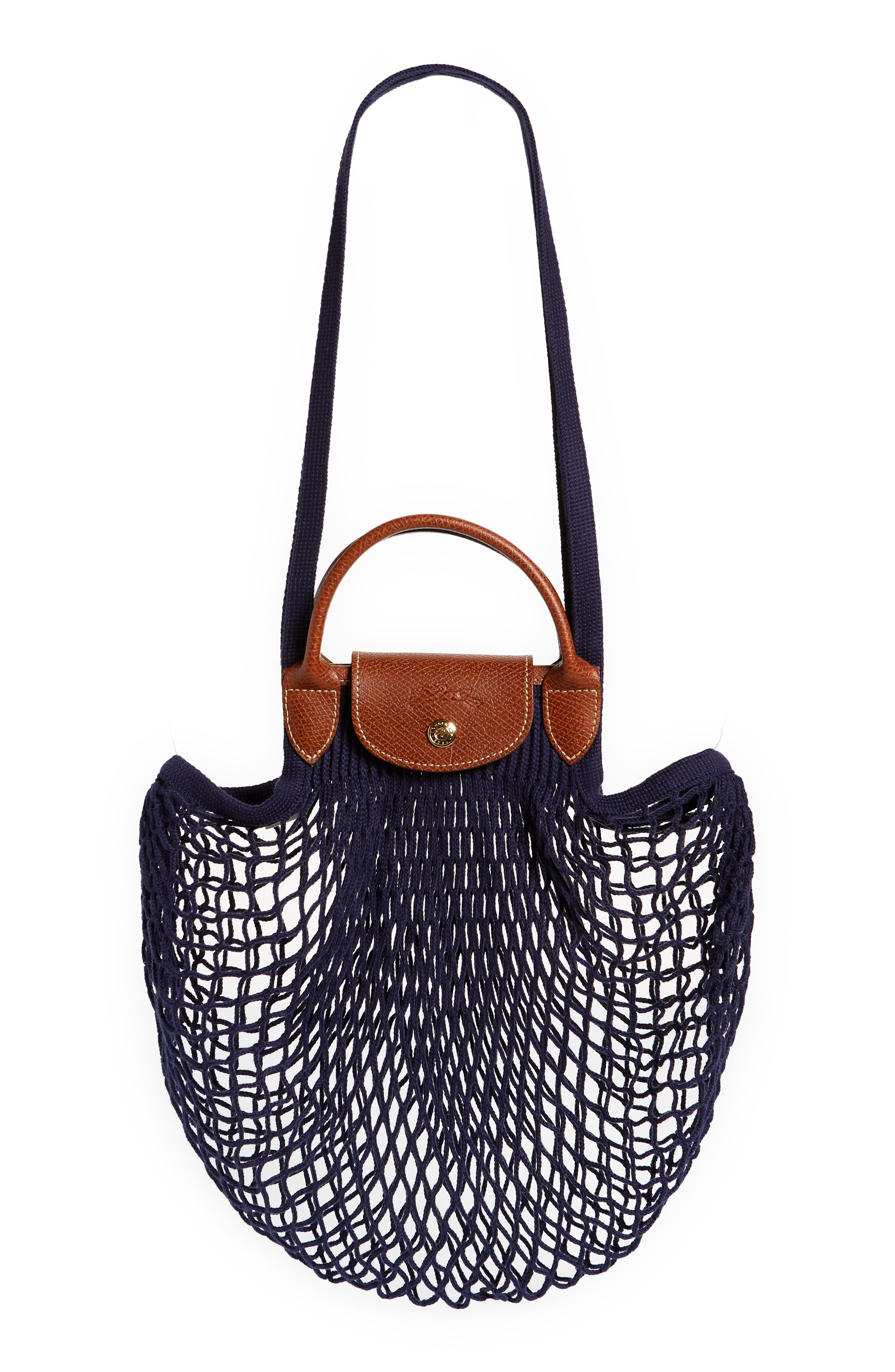 Longchamp Le Pliage Filet Shoulder Bag Women's bags Unspecified Ecru New