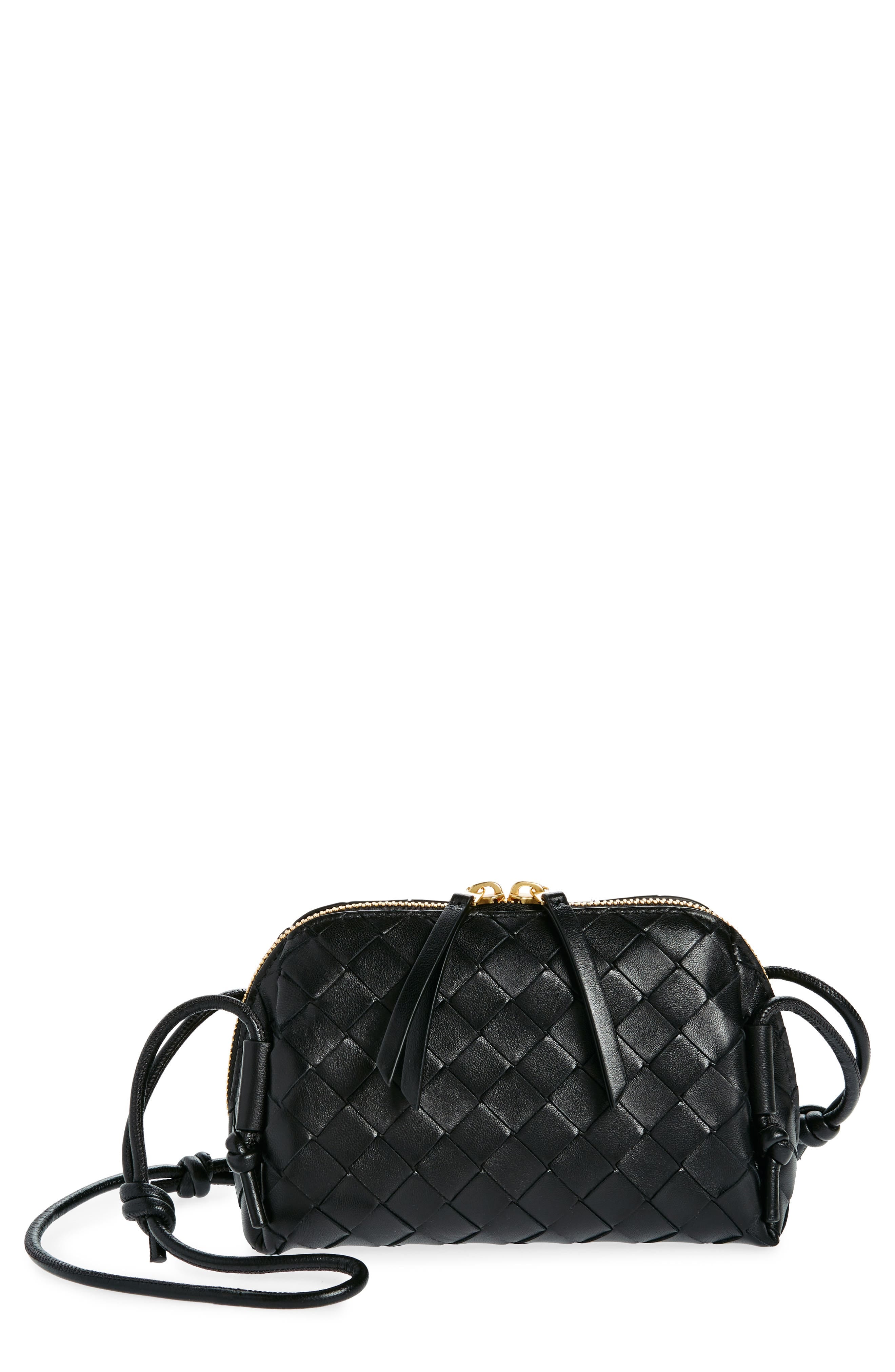 Bottega Veneta Veneta Crossbody Women's bags Unspecified Black Nylon New