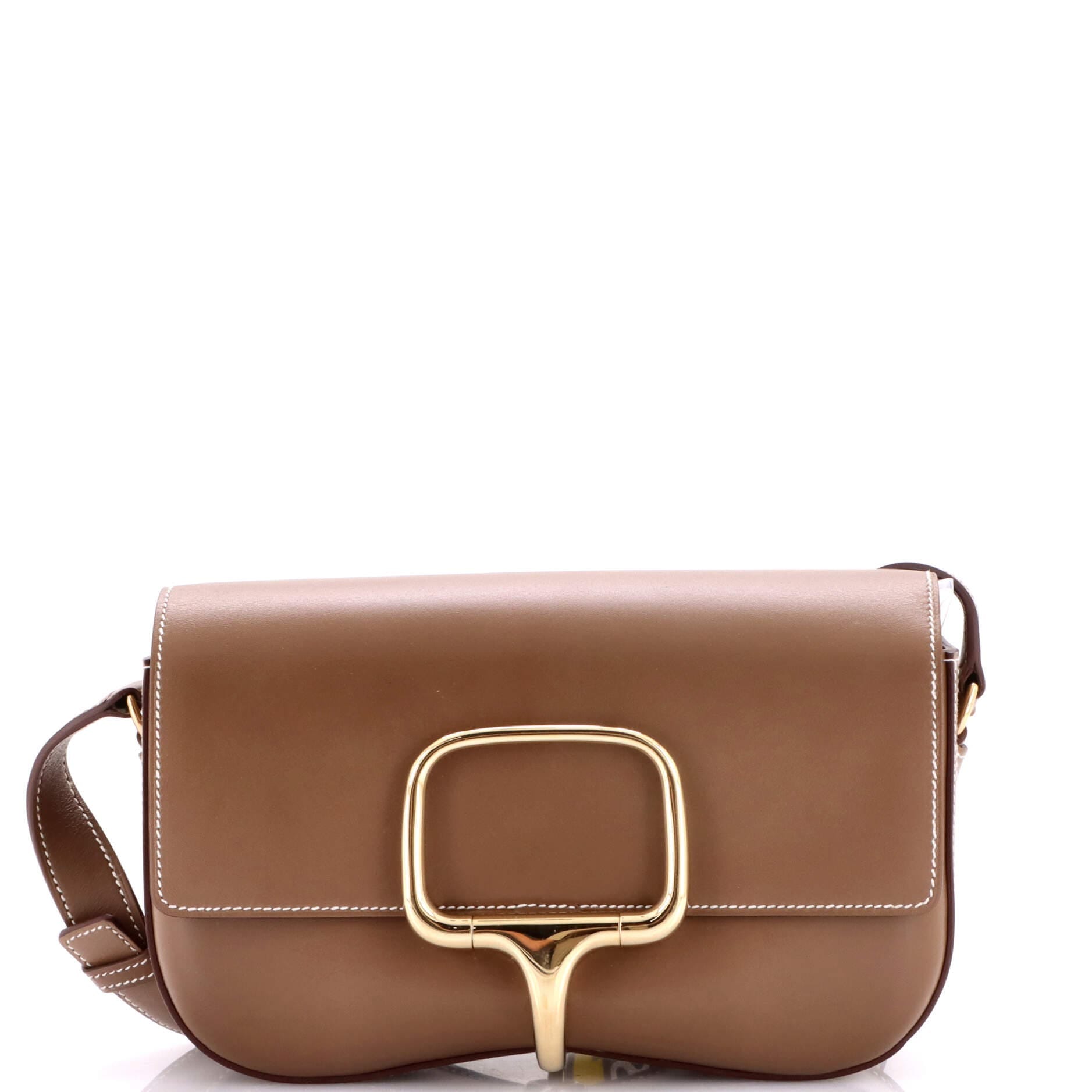Hermès Della Cavalleria Shoulder Bag Women's bags Unspecified Black Epsom Mini Gold New