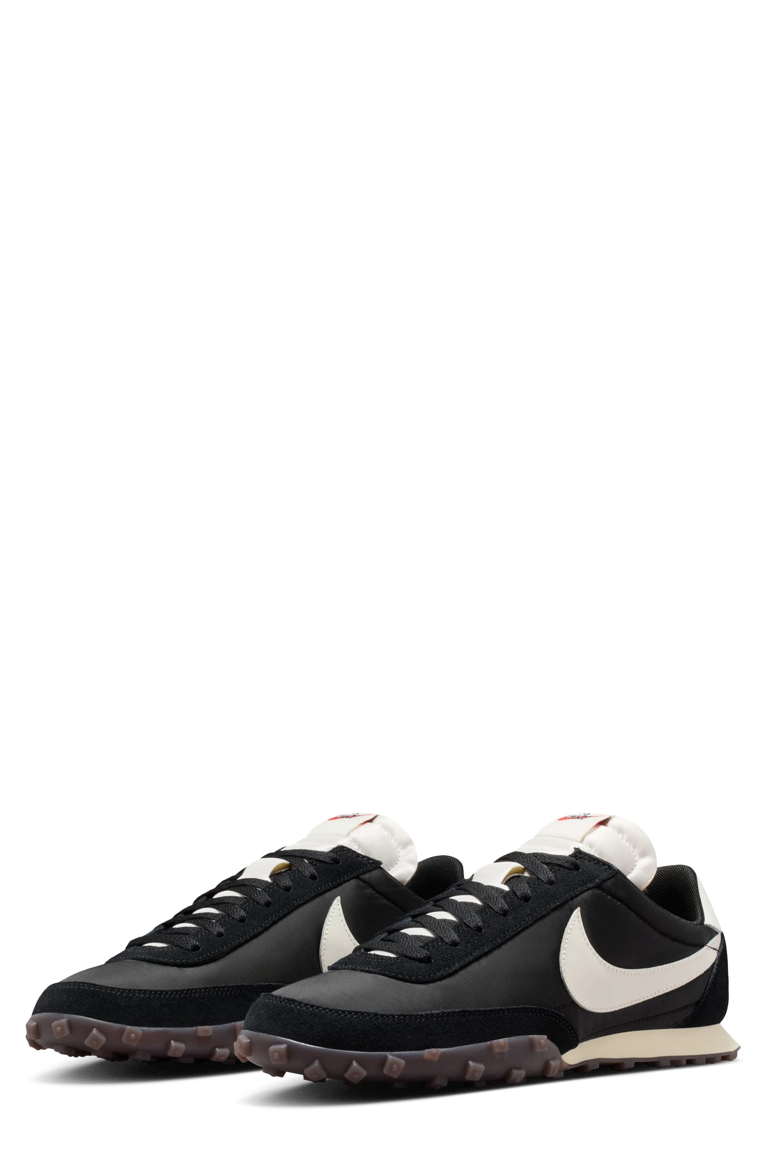 Nike Waffle Racer Sneaker Black 9.5 New