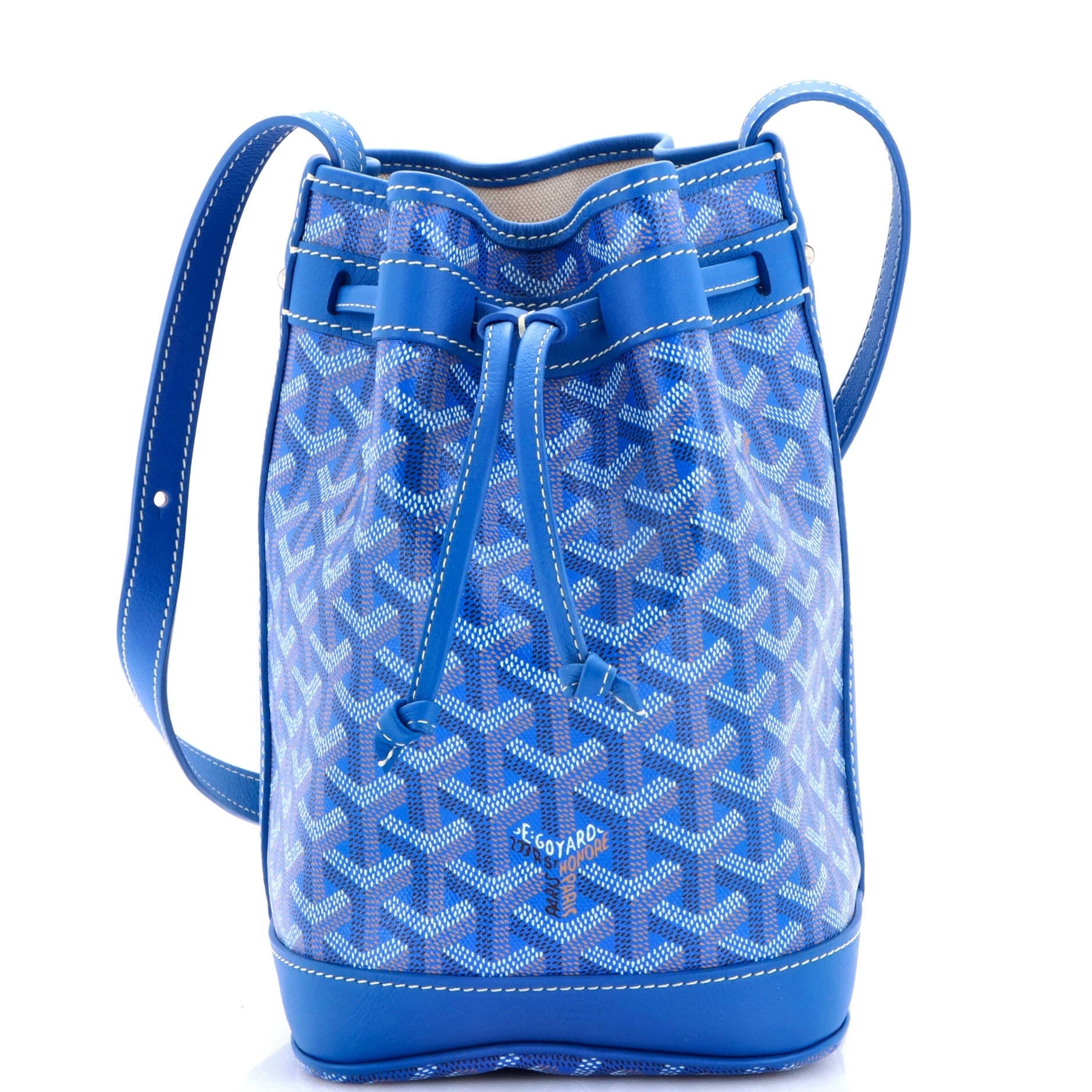 Goyard Petit Flot Women's bags PM Navy Goyardine (Coated Canvas) New