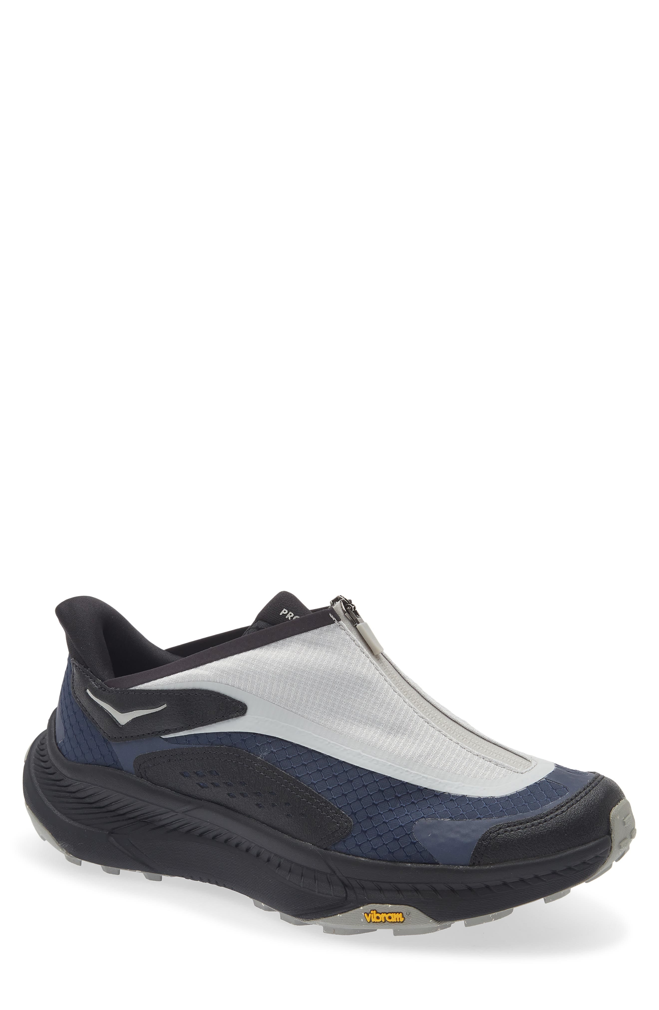 Hoka Project Transport Zip Sneaker Black Full Size Run New